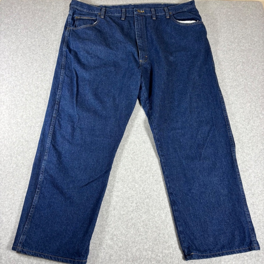 Red‎ Kap Jeans Mens 46x30 Blue Denim Workwear Straight Leg PD60PW5